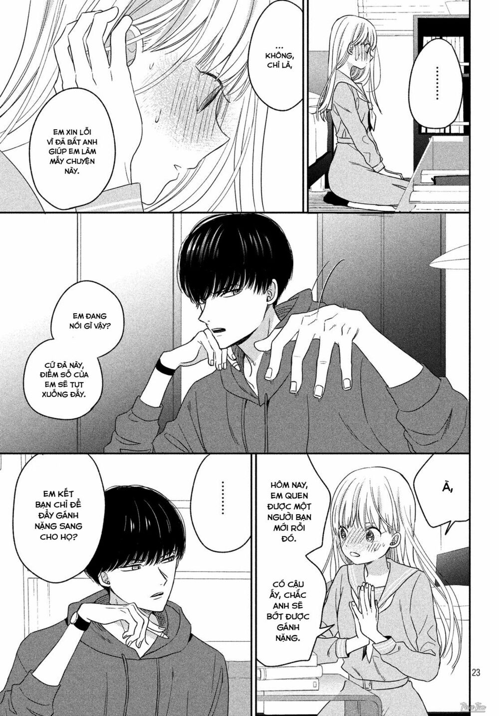 cô dâu (←chưa cưới) của atsumori-kun chapter 6 23