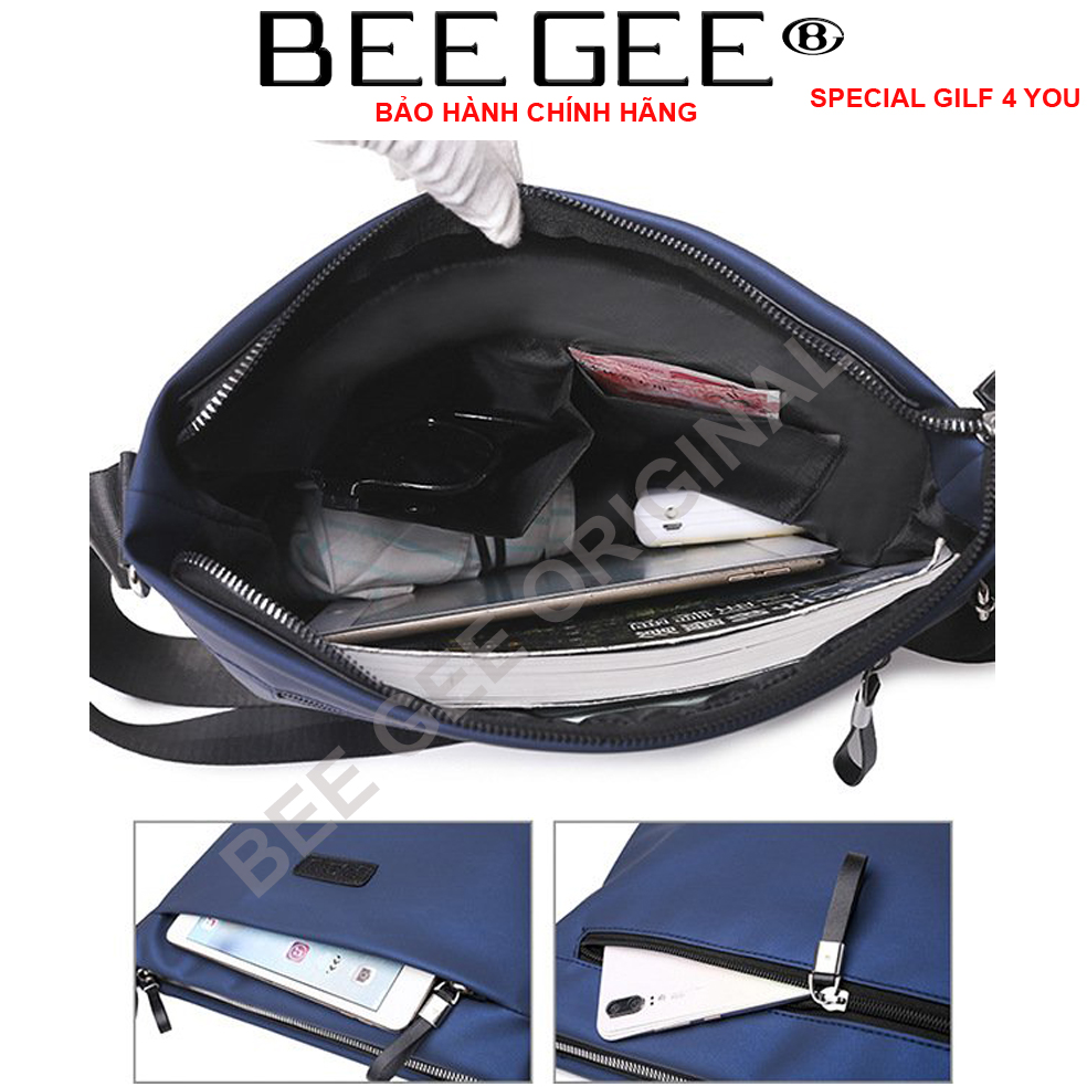 Túi đeo chéo nam cao cấp phong cách HÀN QUỐC BEE GEE DCN9020 (Tặng quà tặng ngẫu nhiên trong BEEGEE GILF COLLECTION)