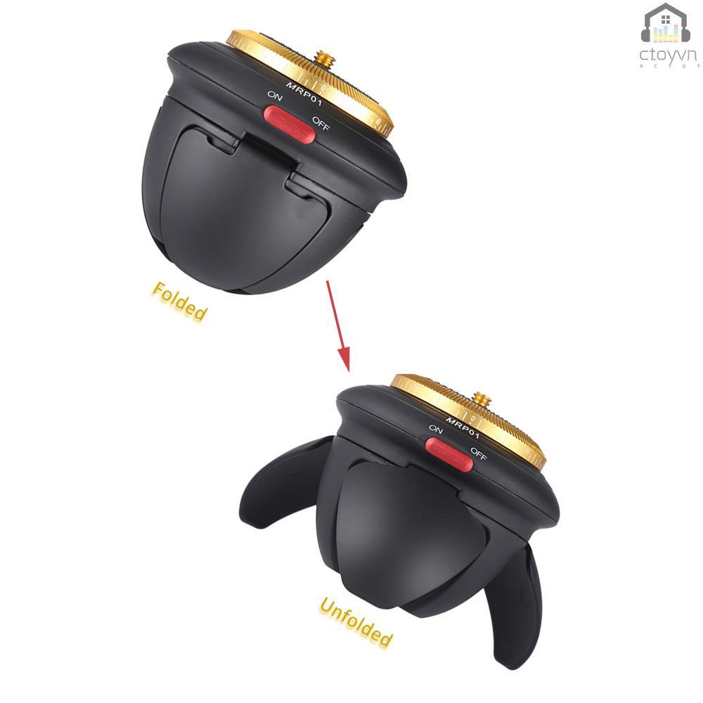 Đầu gậy ba chân mini xoay 360 độ hẹn giờ cho điện thoại/máy ảnh SLR