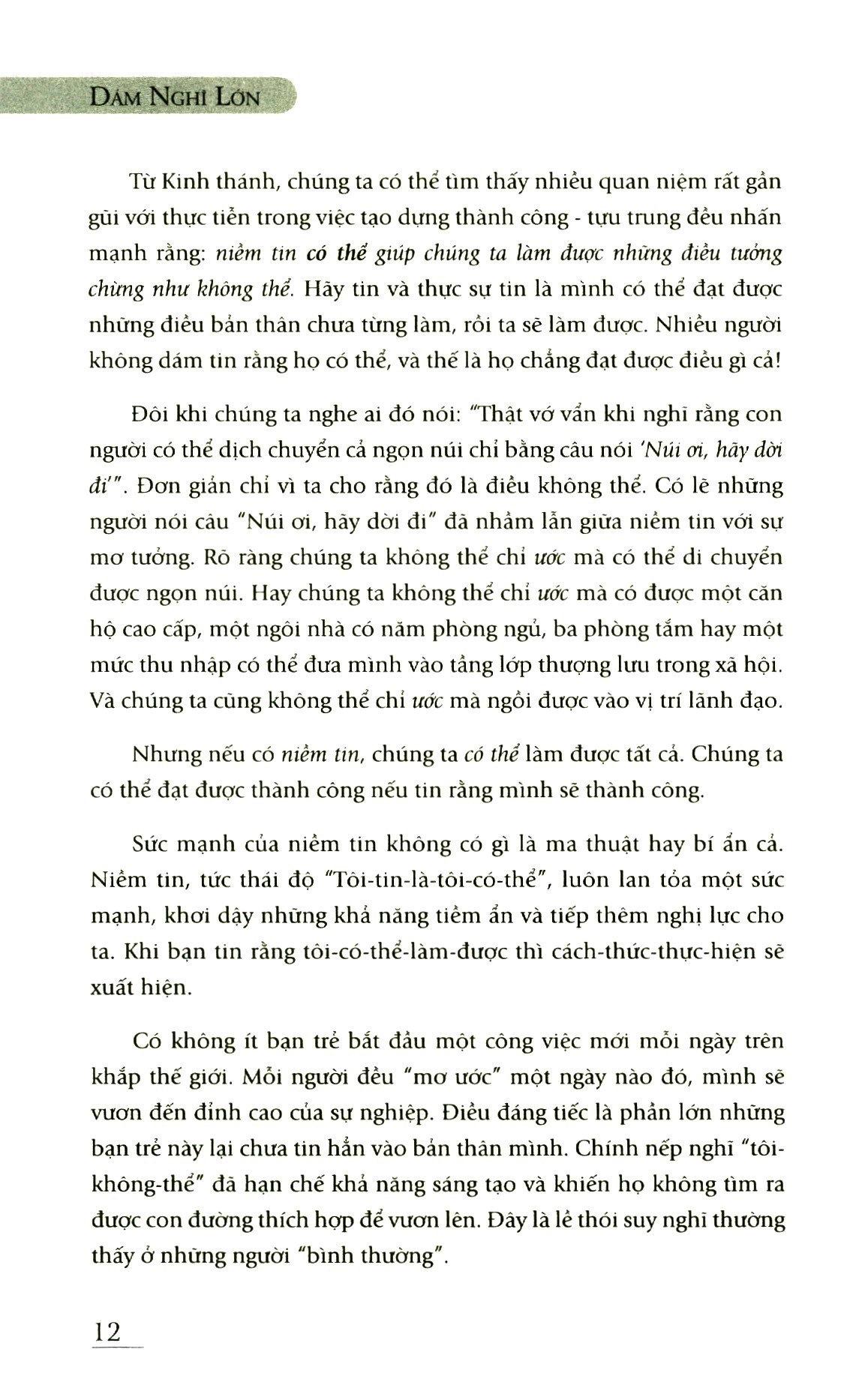 Sách Dám Nghĩ Lớn (Bìa Cứng)