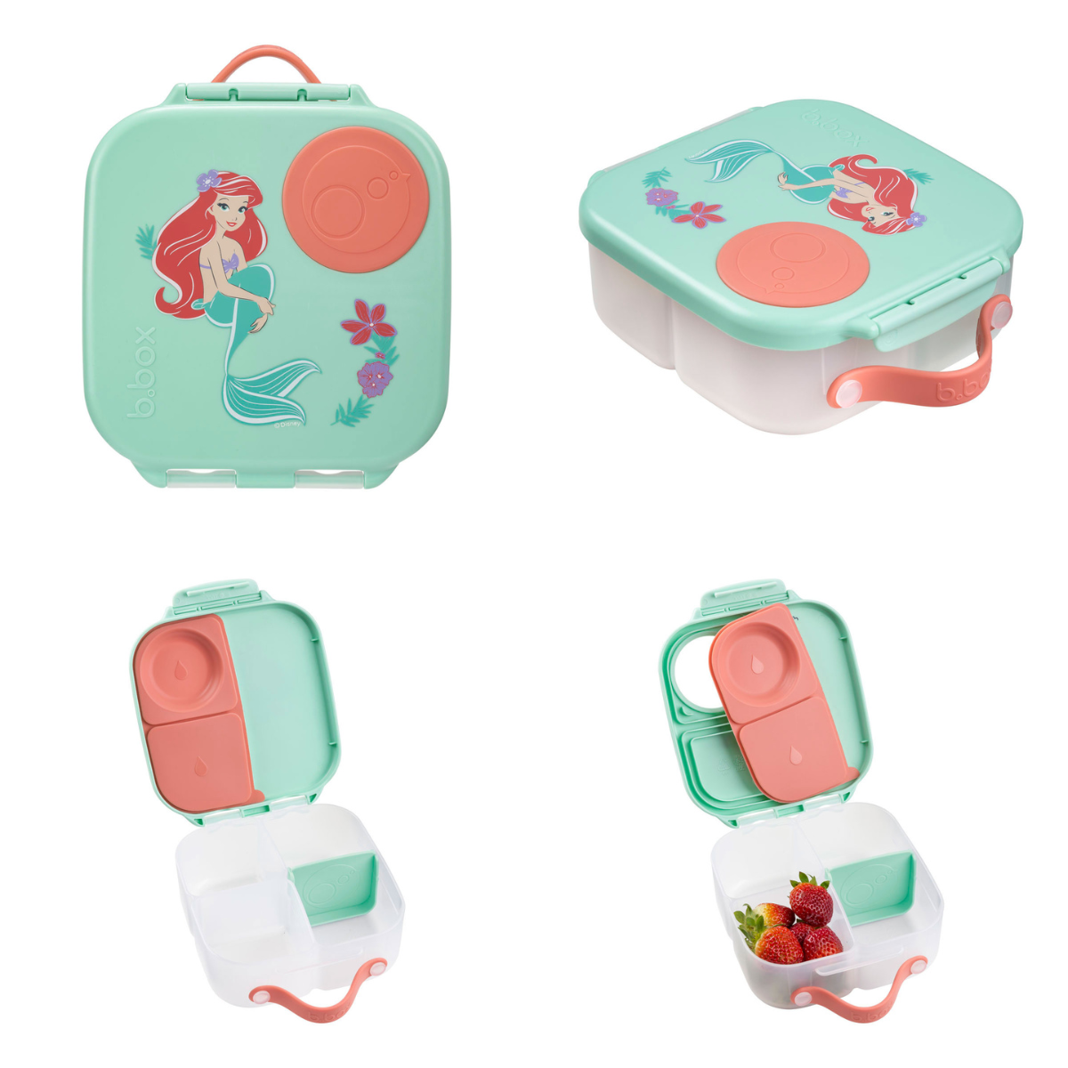 b.box Hộp cơm mini chia ngăn tiện lợi, an toàn phiên bản Disney cho bé