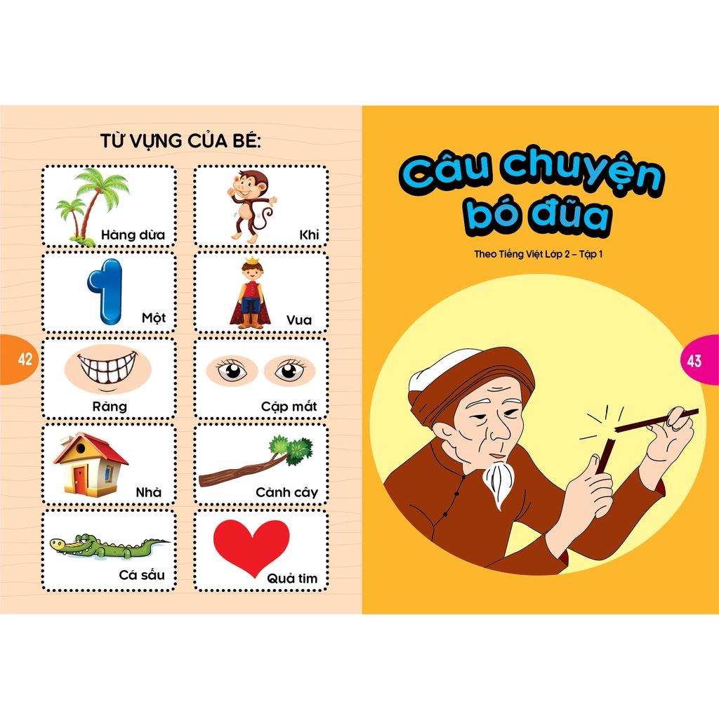 Sách - Combo 2 Quyển Phát Triển Tư Duy Và Ngôn Ngữ Cho Bé - Truyện Đọc Bằng Hình Ảnh - Truyện Ngụ Ngôn Việt Nam đặc sắc