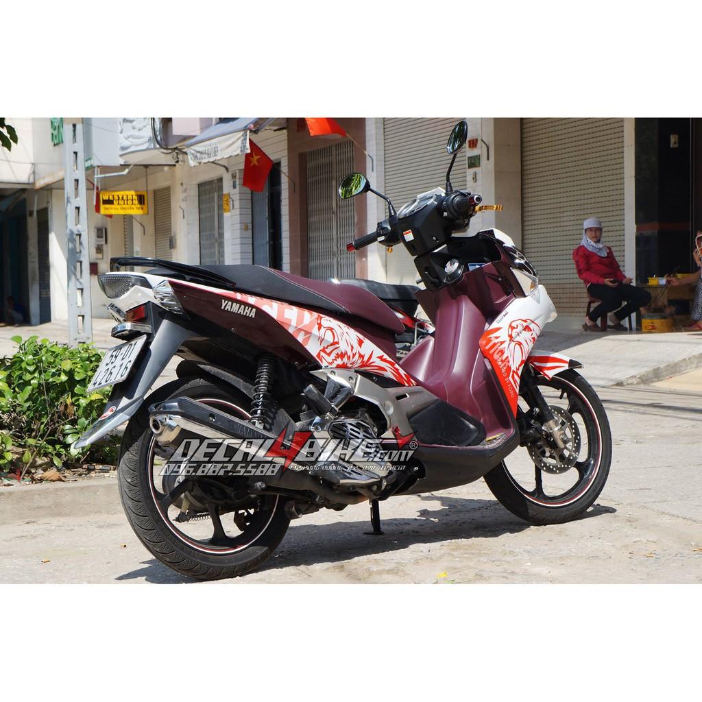Tem dành cho xe NOUVO SX TIGER ĐỎ TRẮNG