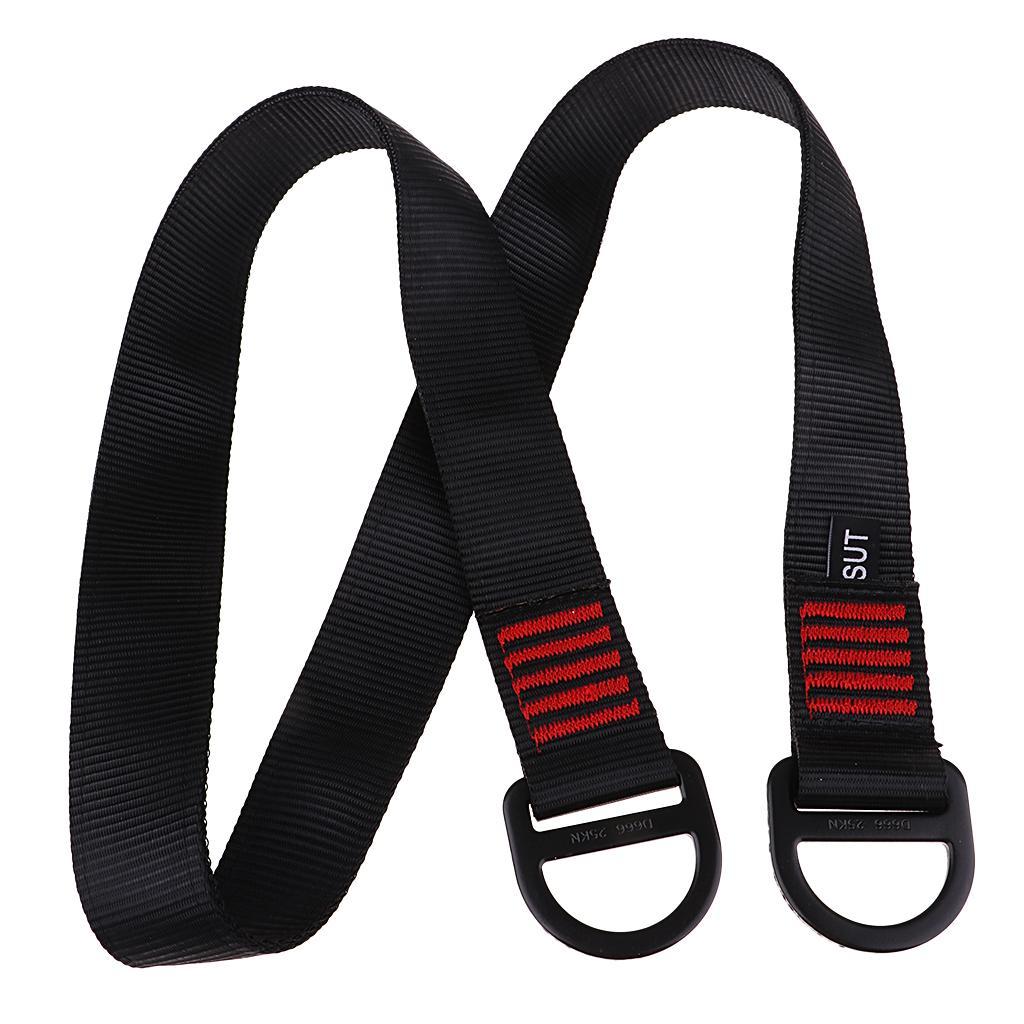 Professional Safety Harness Climbing Rappelling Belt Mountain Bandlet Rope