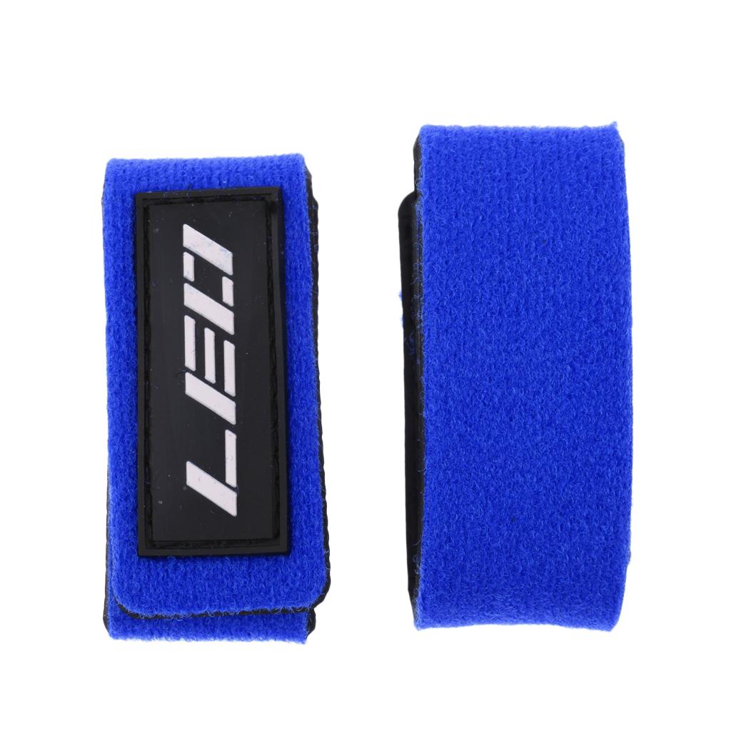 2Pcs Fishing Rod Strap Belt Rod Ties Wrapping Bands Pole Fasteners