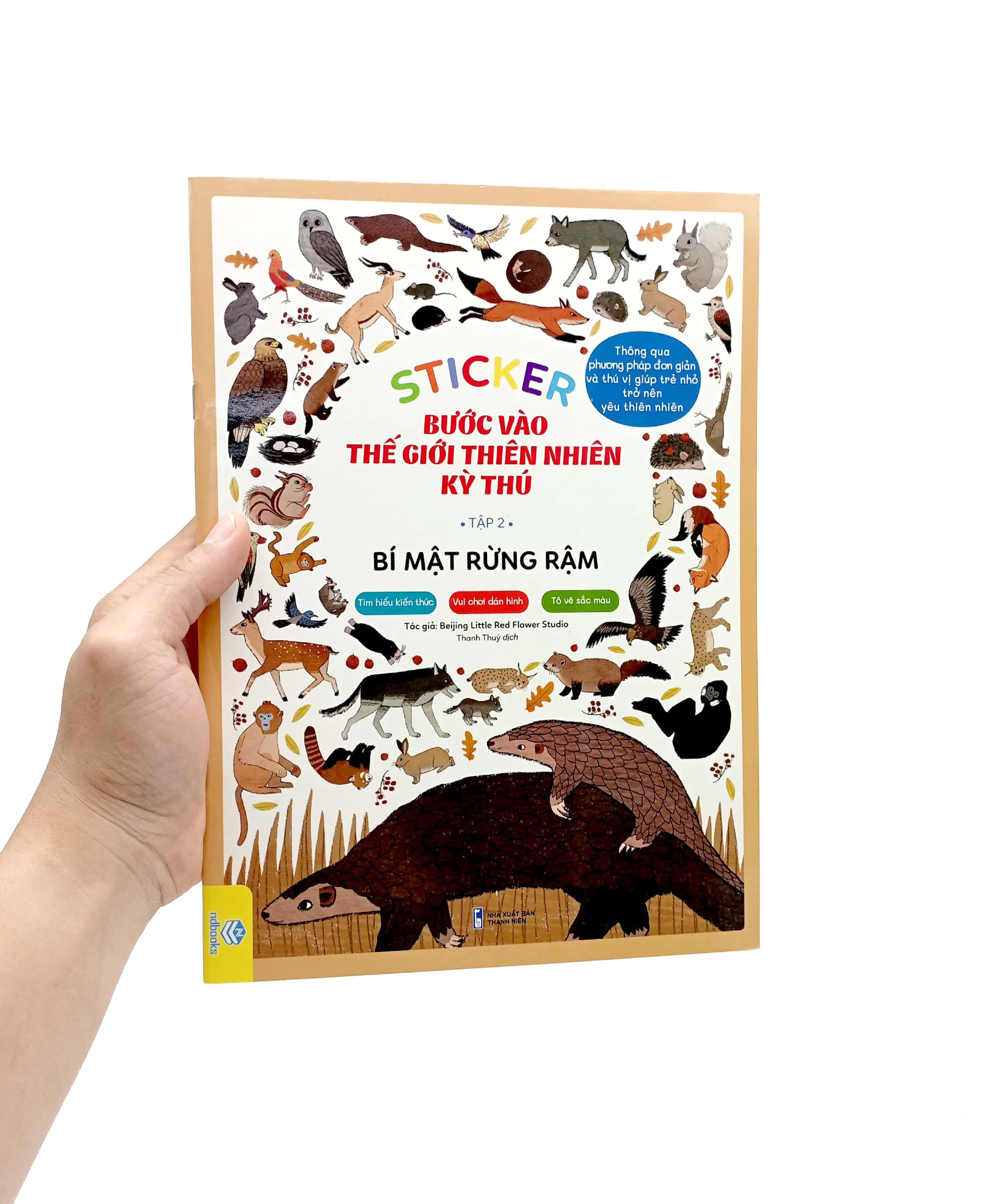 Sticker Bước Vào Thế Giới Thiên Nhiên Kỳ Thú - Tập 2 - Bí Mật Rừng Rậm