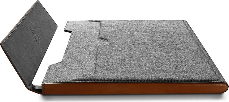 Túi chống sốc Macbook Pro 16" TOMTOC Premium Leather - H15-E01Y - Hàng Chính Hãng