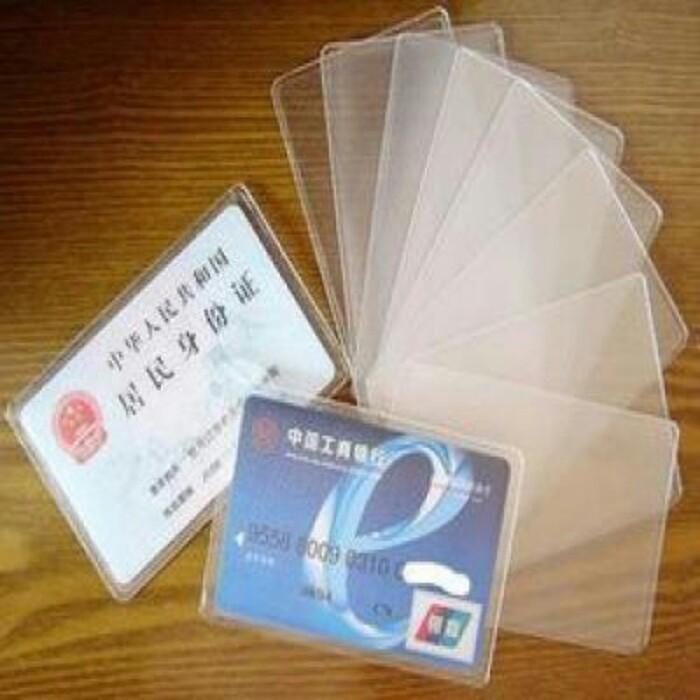 Combo 10 Bọc bảo vệ thẻ căn cước công dân, thẻ ngân hàng, thẻ tín dụng, bằng lái xe không thấm nước