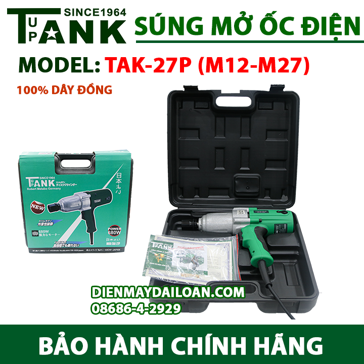 Máy siết bulong tank since 1964 TAK-27P