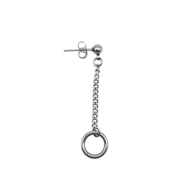 Khuyên tai độc đáo nam nữ phối giữa không cần xỏ lỗ và có lỗ