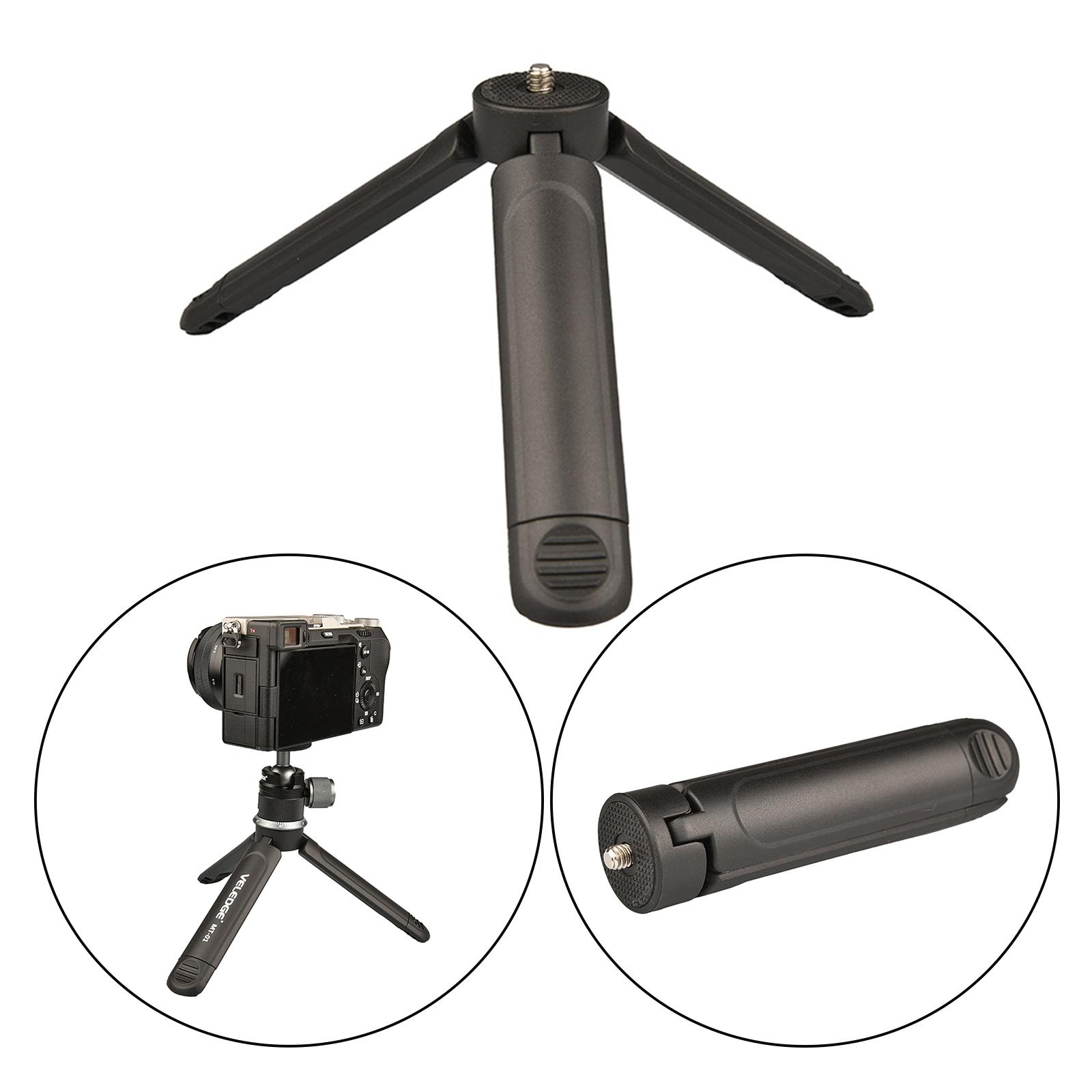 Mini Two-Stage Tabletop Tripod Grip Tripod With 1/4 Screw Mobile Tripod