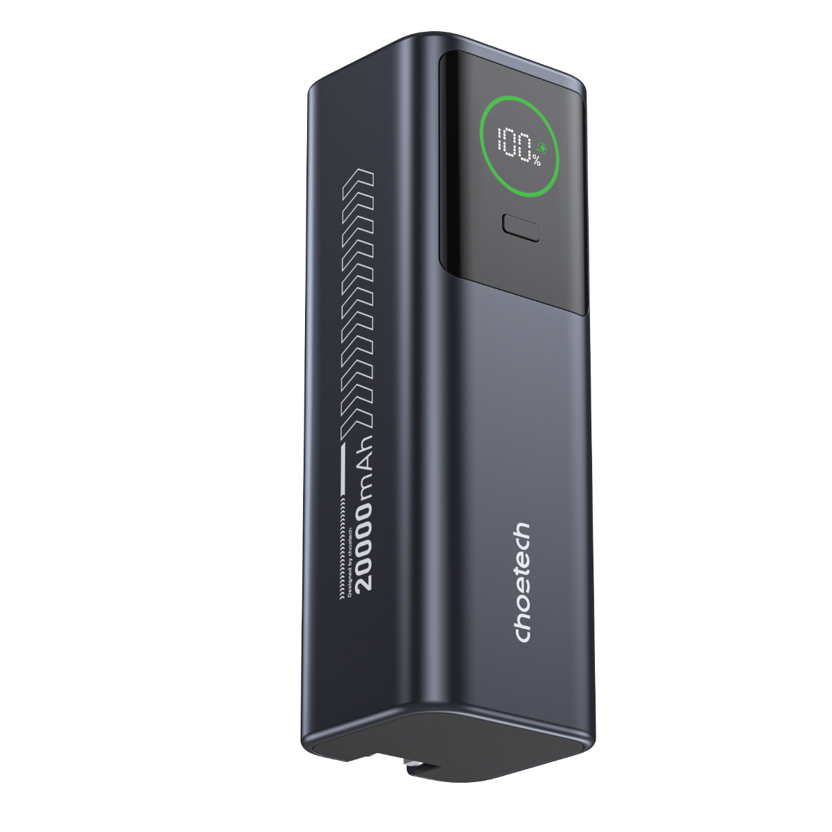 Pin dự phòng kiêm củ sạc 100w Choetech B1012 dung lượng 20000mAh tích hợp cáp sạc đa năng cao cấp (Hàng chính hãng)