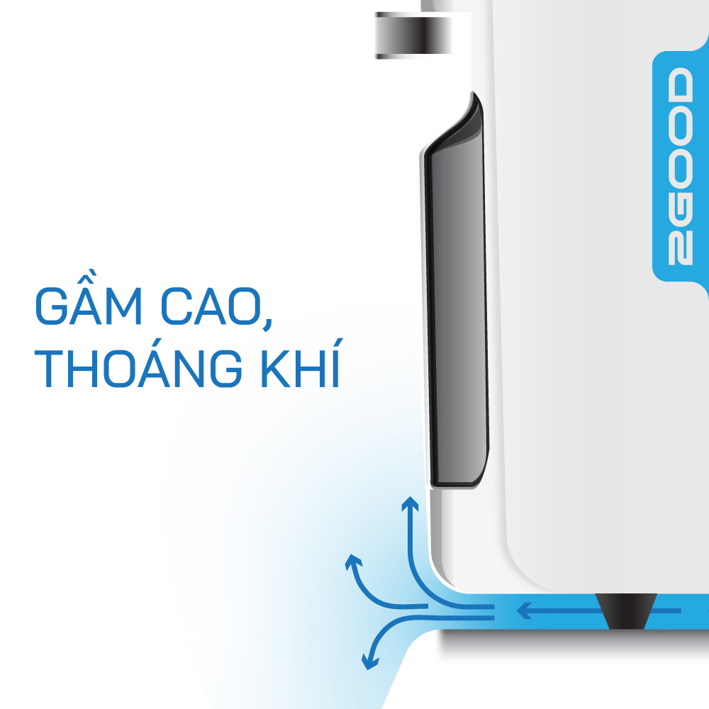 Nồi chiên không dầu 2GOOD K008, 3 lít