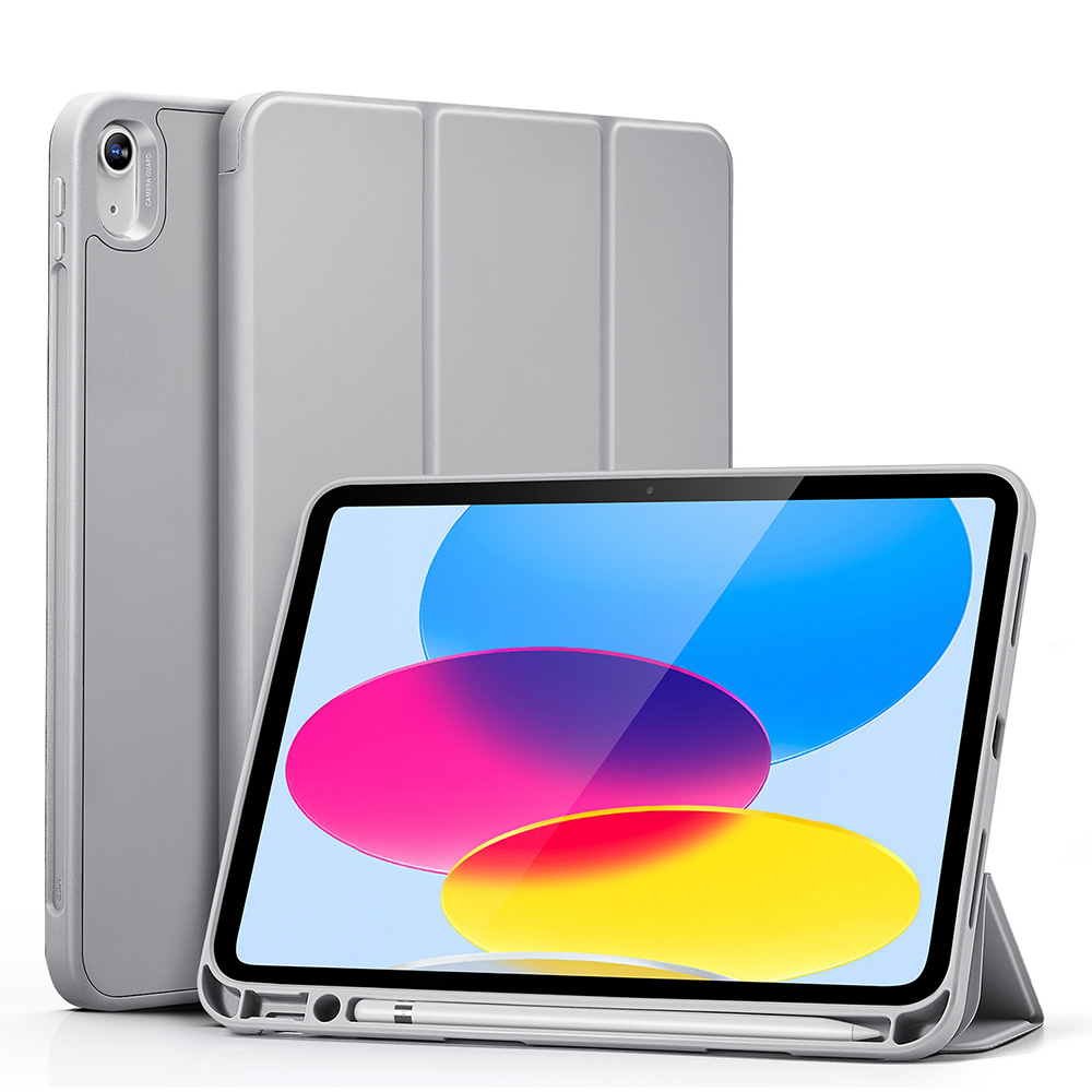 Bao Da Dành Cho Ipad Gen 10Th 2022 10.9 Inch Esr Rebound Pencil Case - Hàng Chính Hãng - Grey