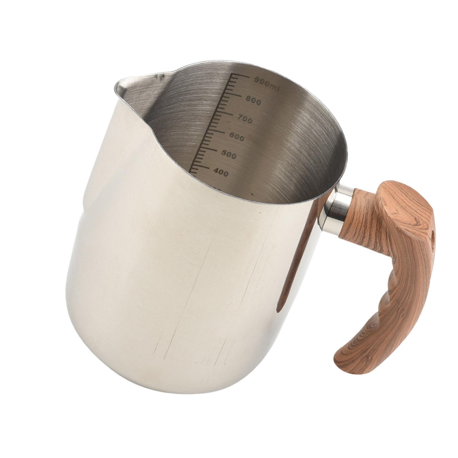 Milk Frothing Cup Easy Clean Milk Frothing Jug for Party Home Kitchen