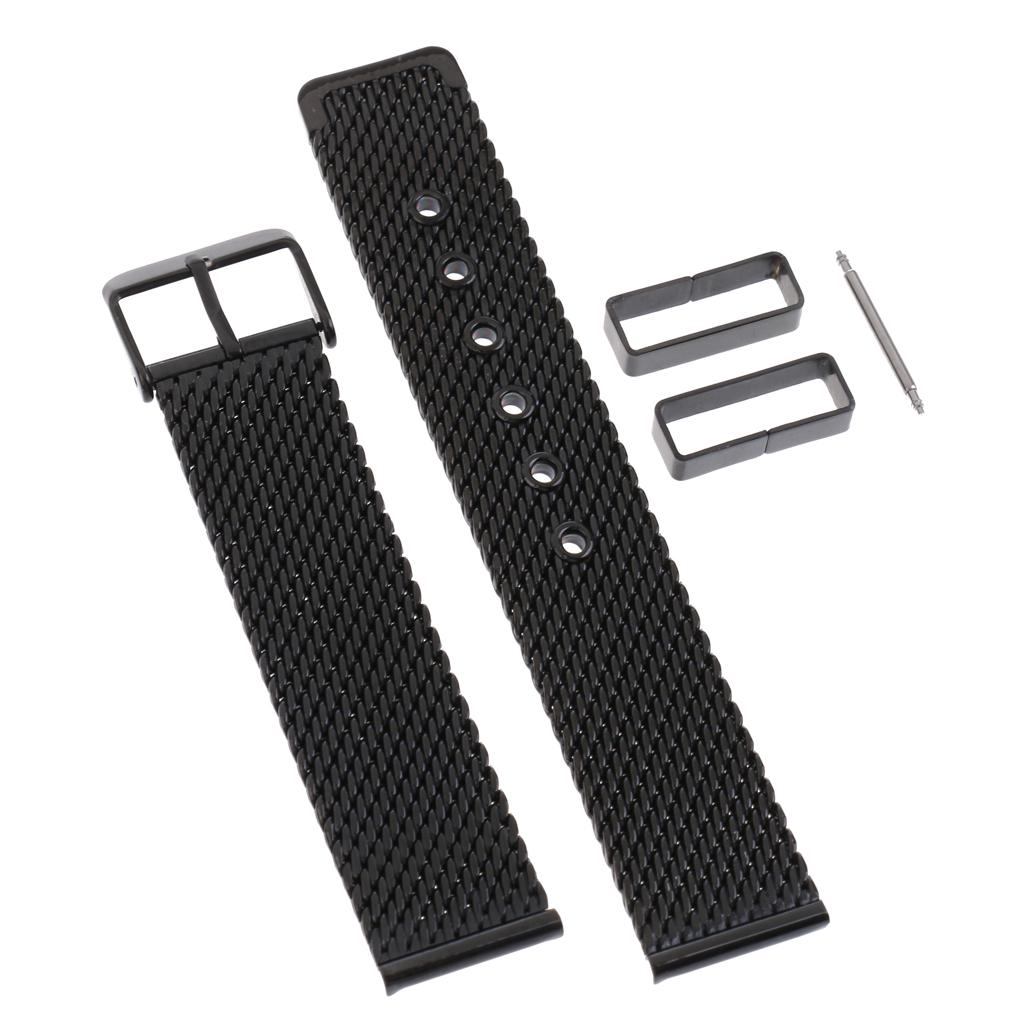 Men Women Stainless Steel  Watch Band Link Bracelet Wrist Strap 20mm
