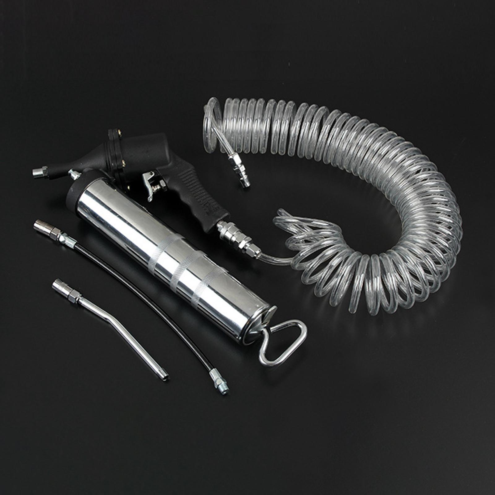 Steel Air Pneumatic   Greasing Tool with Hose 6000 PSI Manual