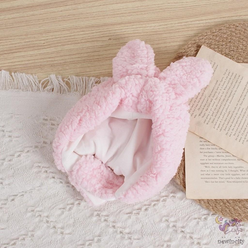 Mũ len TAI THỎ lông cừu siêu kute cho bé trai bé gái từ 6 tháng đến 3 tuổi