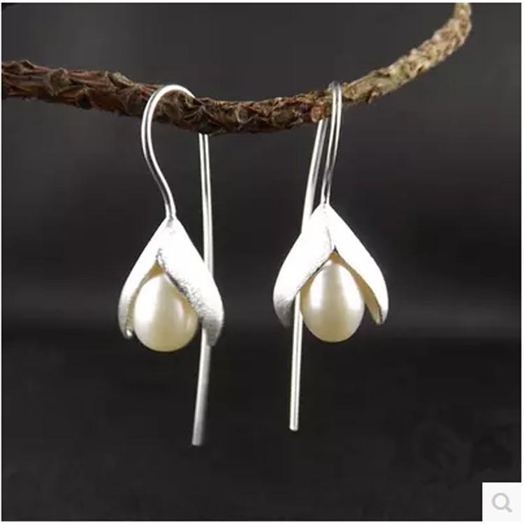 Khuyên Tai Bông Tai Hạt Ngọc Sang Trọng