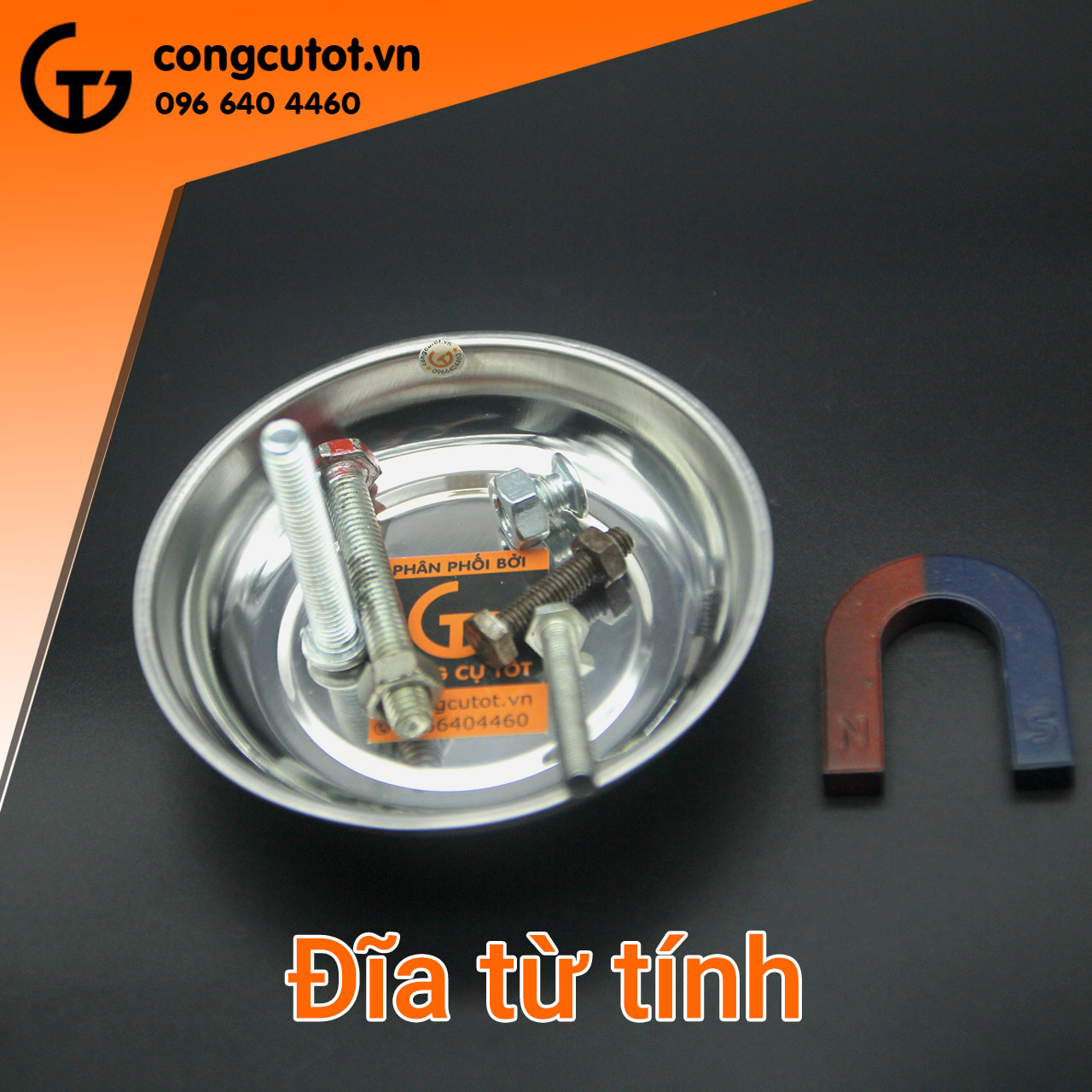 Đĩa dụng cụ từ tính 4 inch