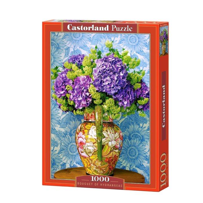 Xếp hình puzzle Bouquet of Hydrangeas 1000 mảnh Castroland C104352