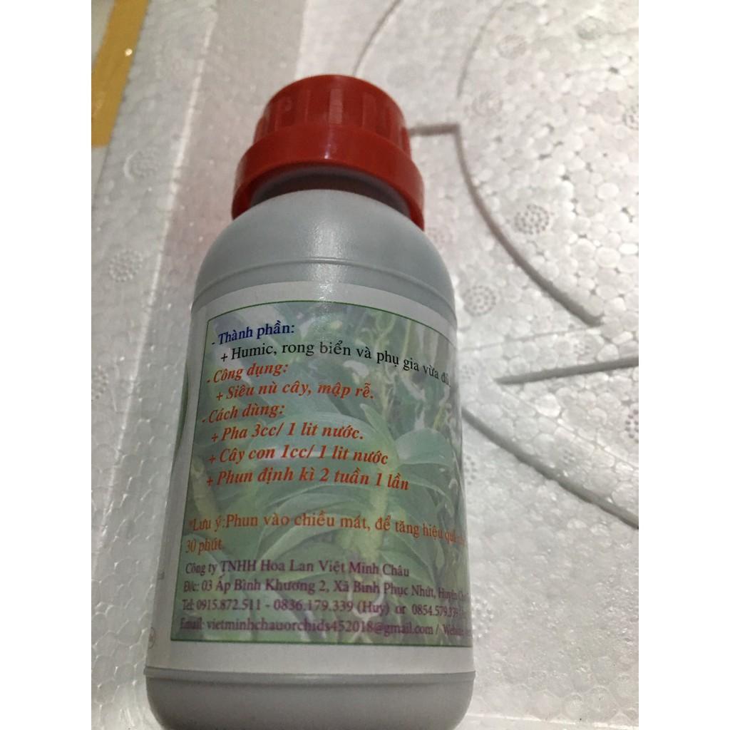Phân bón cao cấp Ông thần nù hữu cơ cho hoa lan 100ml
