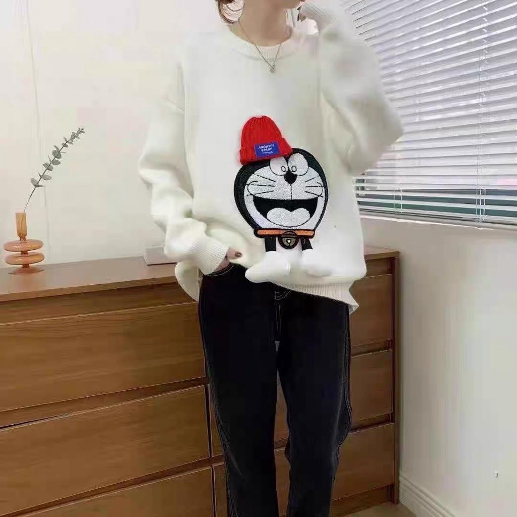 Áo len Doraemon QC phụ kiện 3D