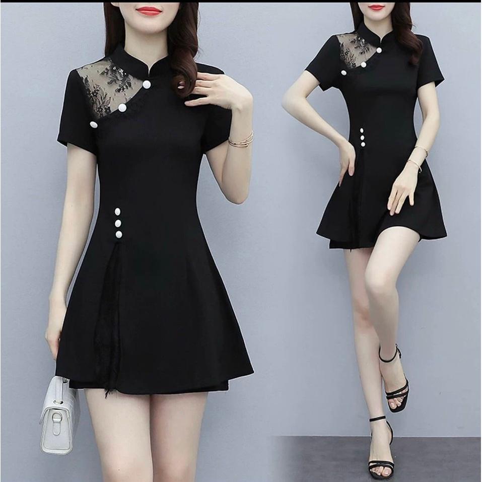 SET BỘ SHORT PHỐI REN KẾT NÚT CAO CẤP