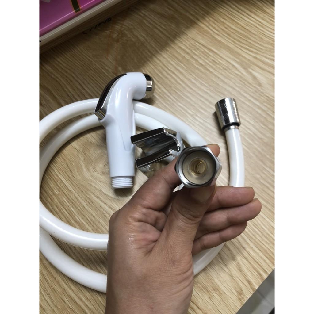 Bộ vòi xịt vệ sinh nhựa ABS cao cấp/ Vòi xịt bồn cầu XVS_07 phong cách trẻ trung năng động