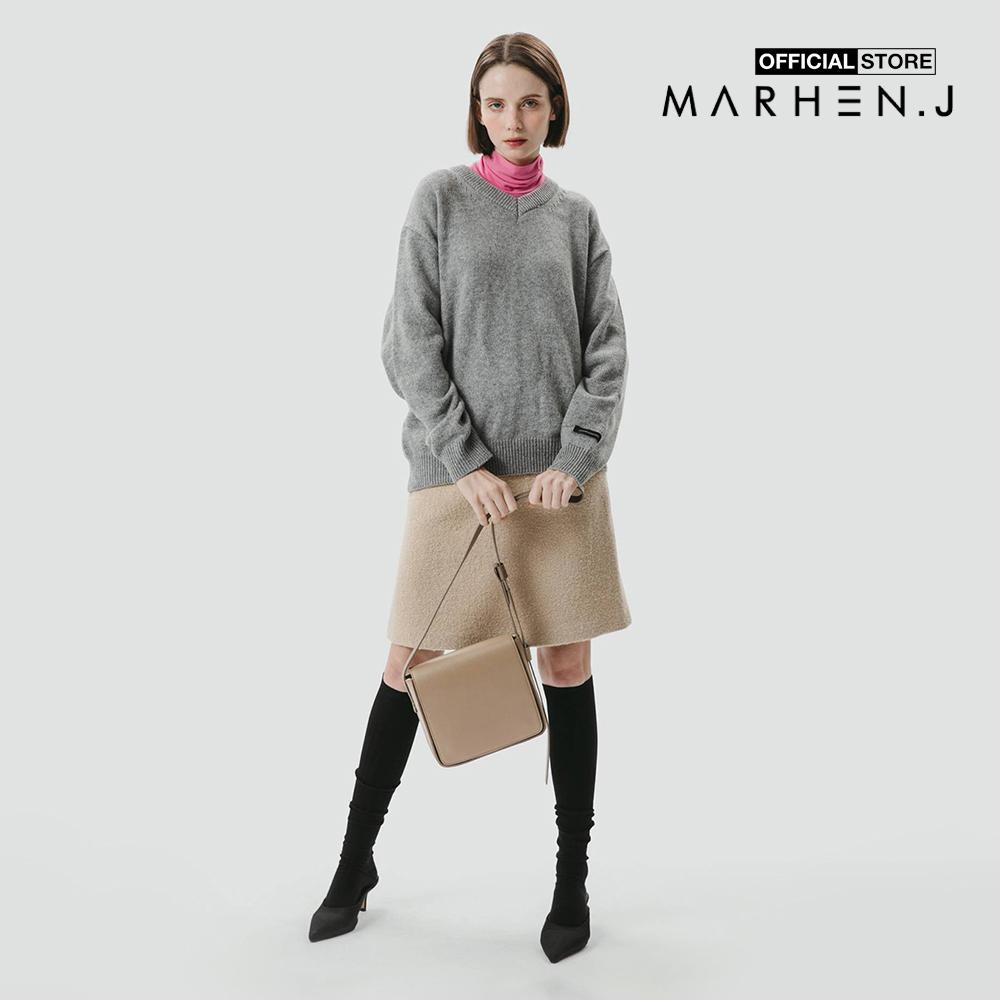 Marhen.J - Túi đeo chéo phom chữ nhật thời trang Uni MJ22DUNISB-TU