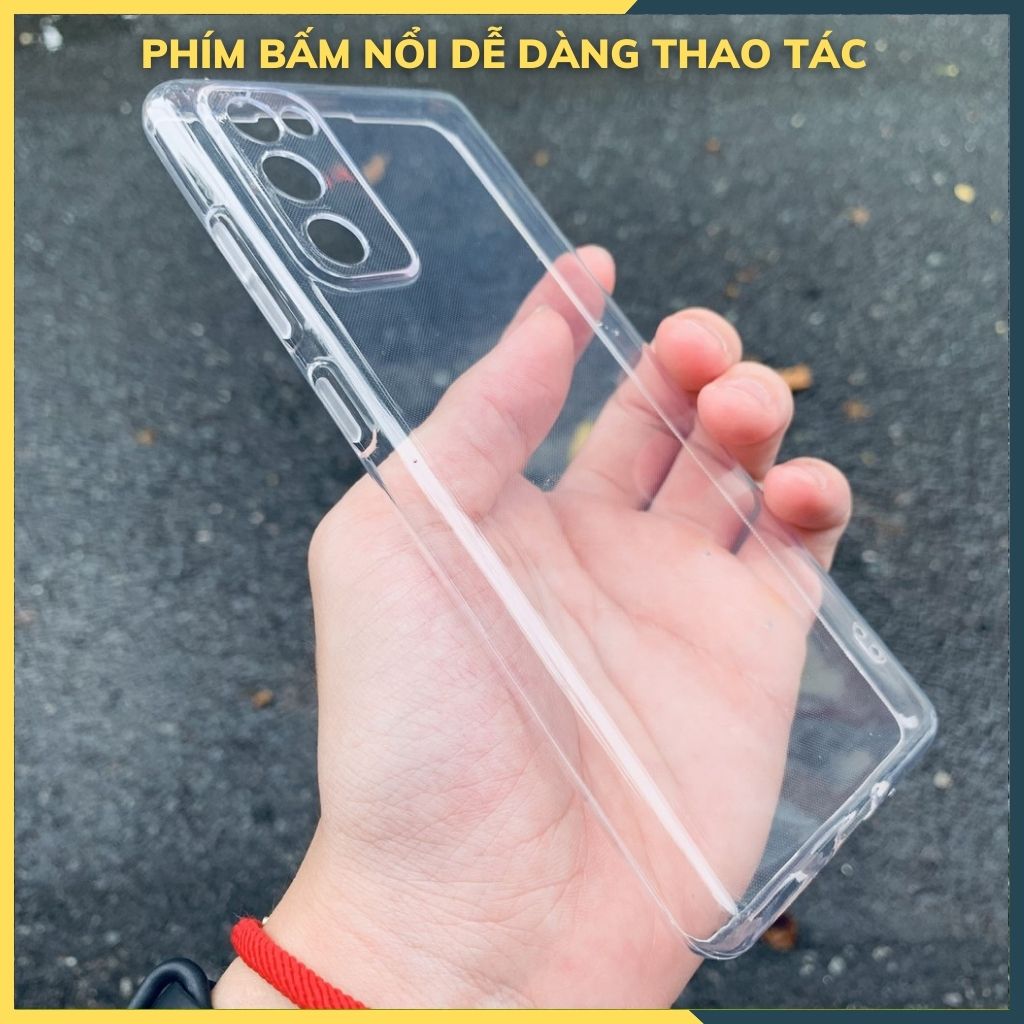 Ốp lưng trong suốt silicon GOR dành cho samsung s20 fe bảo vệ camera dẻo siêu mỏng - Hàng nhập khẩu