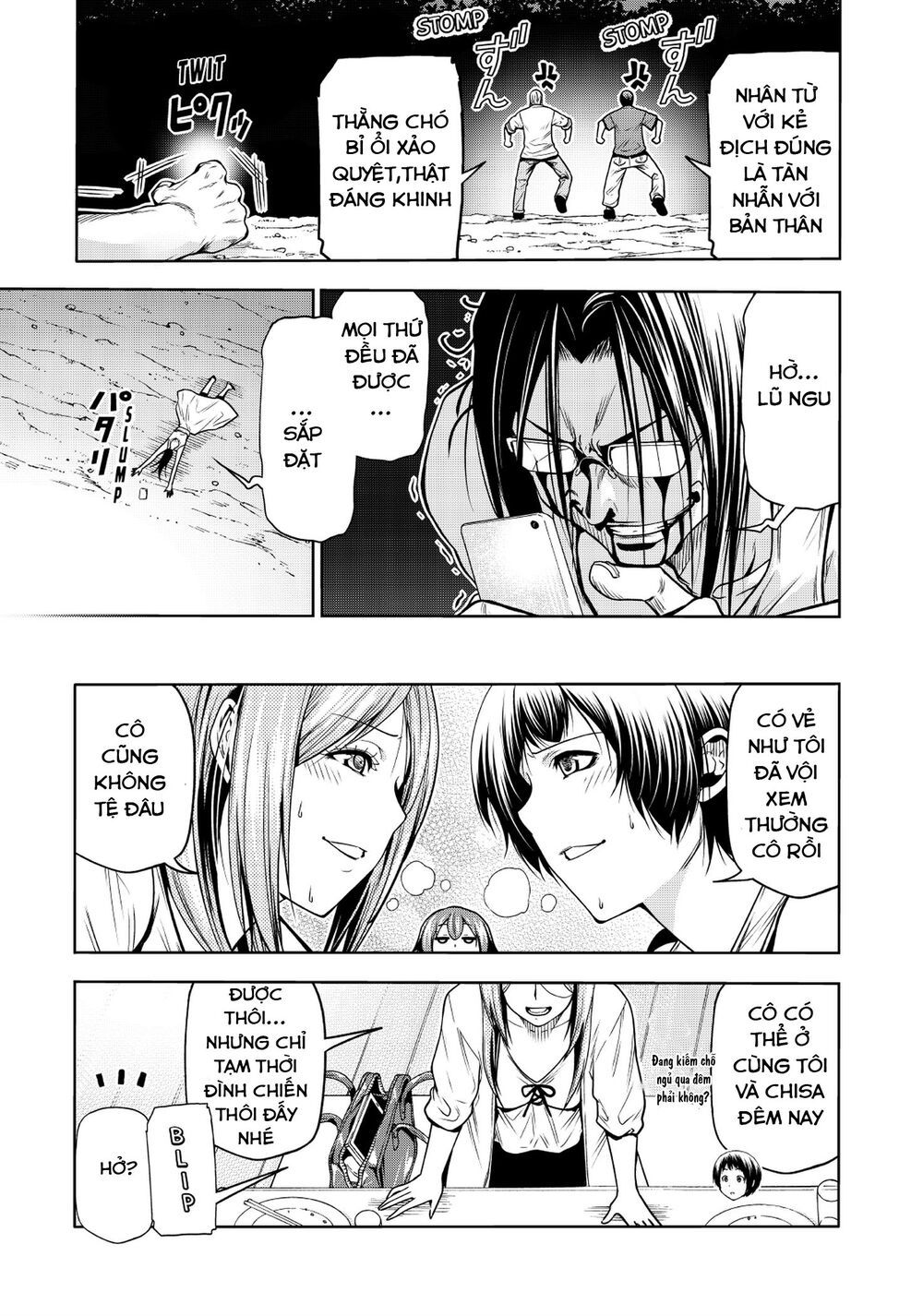 cô gái thích lặn - grand blue chapter 67 36