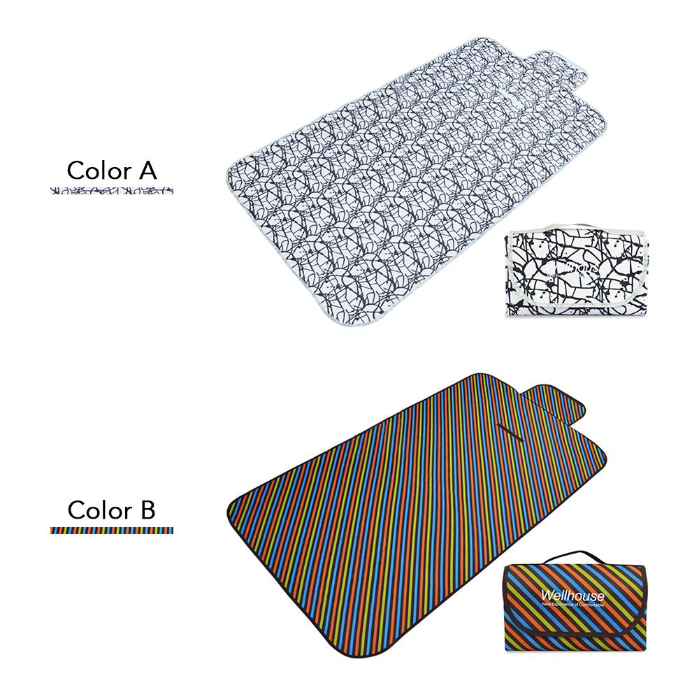 Chăn dã ngoại ngoài trời Tấm trải bãi biển cắm trại di động không thấm nước