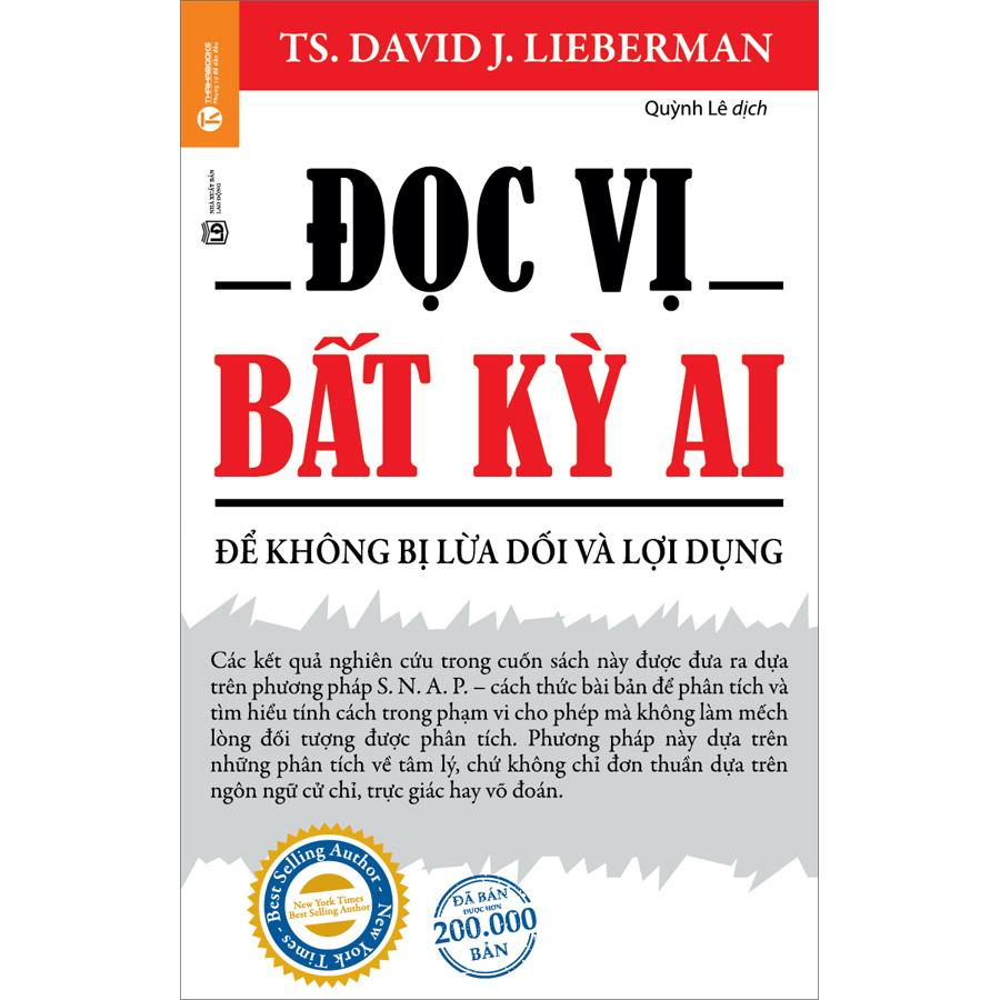 Đọc Vị Bất Kì Ai - Để Không Bị Lừa Dối Và Lợi Dụng