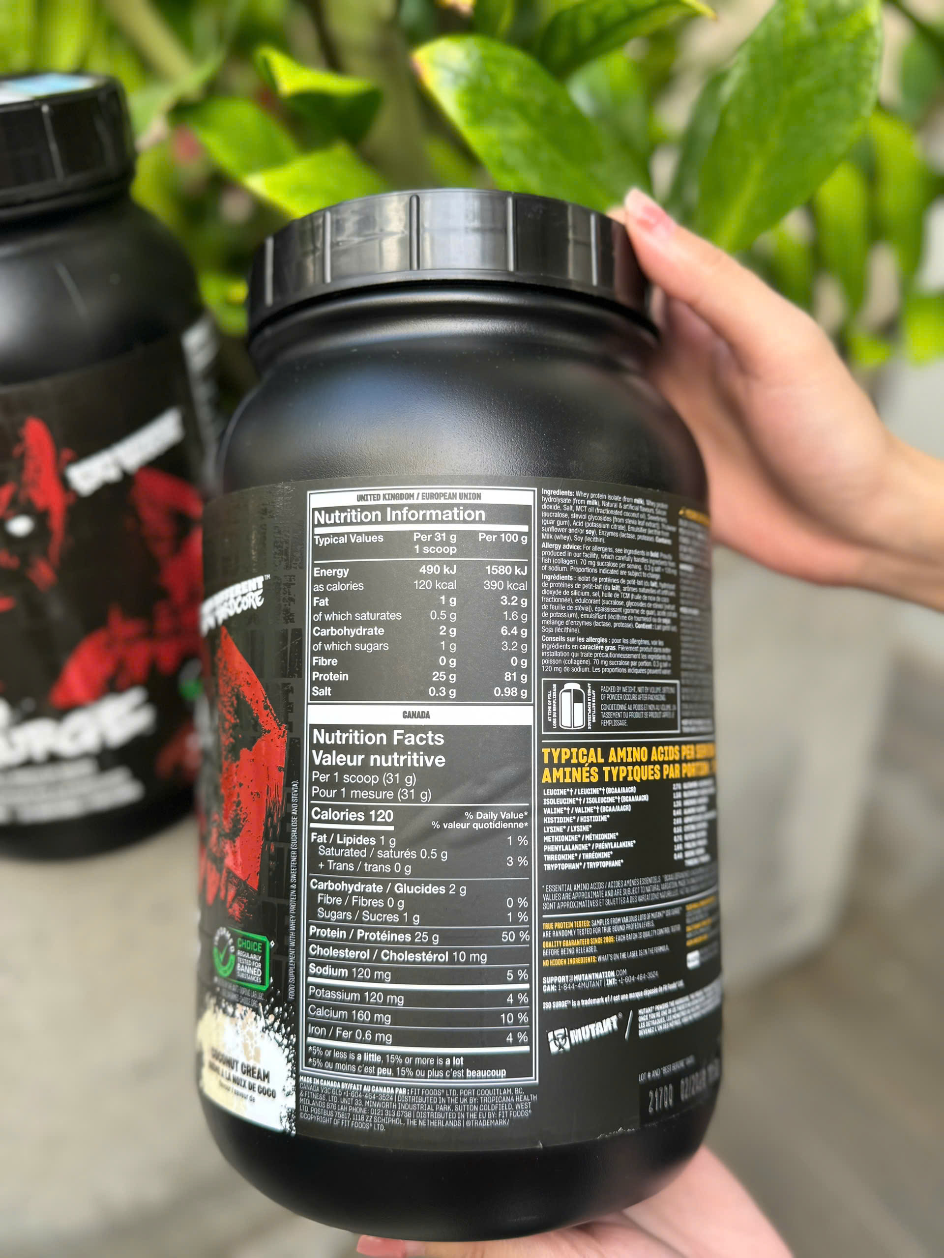 Sữa Tăng Cơ Mutant Iso Surge 1.6Lbs – Hộp 727g