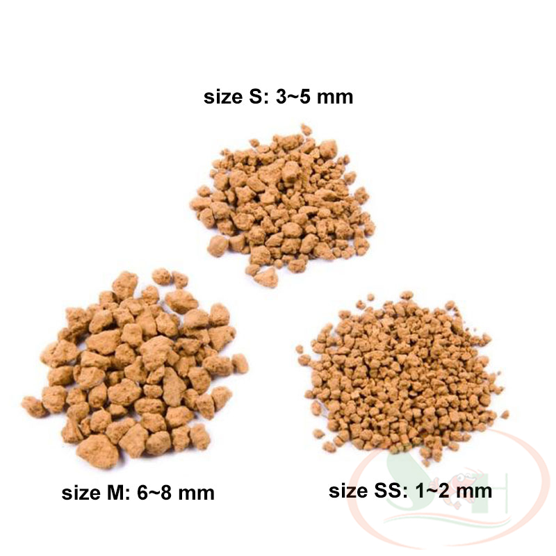 Nền Shosei Akadama Soil đất nung giá thể trồng cây bonsai sen đá bể thủy sinh cá tép