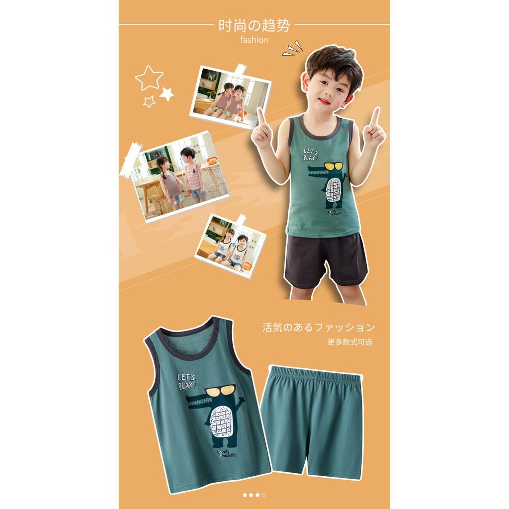 Bộ ba lỗ bé gái hình cây kem tím