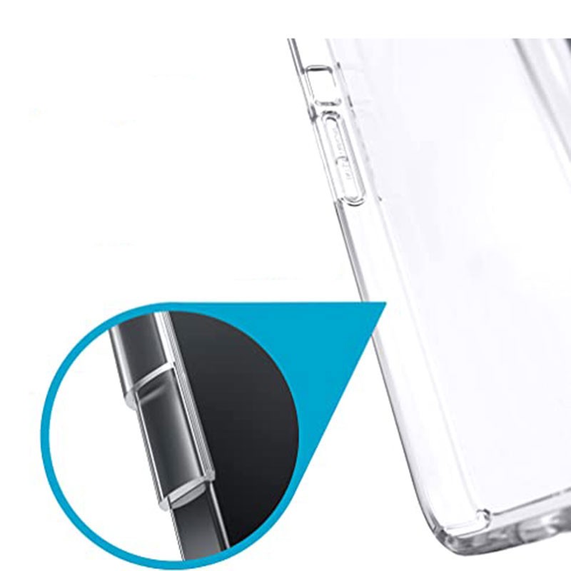Ốp trong suốt âm thanh 6D chống sốc cho iphone 13 pro max/ 14 pro max - hàng chính hãng design