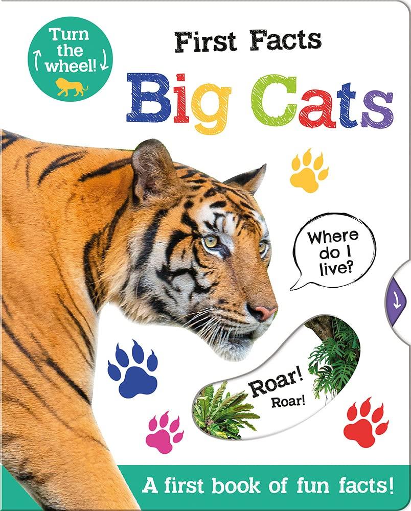 First Facts Big Cats (Turn-the-Wheel Books)