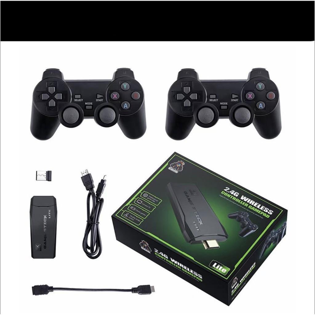 MÁY CHƠI GAME 9 HỆ MÁY GIẢ LẬP 3500 TRÒ CHƠI 2 TAY CẦM HDMI