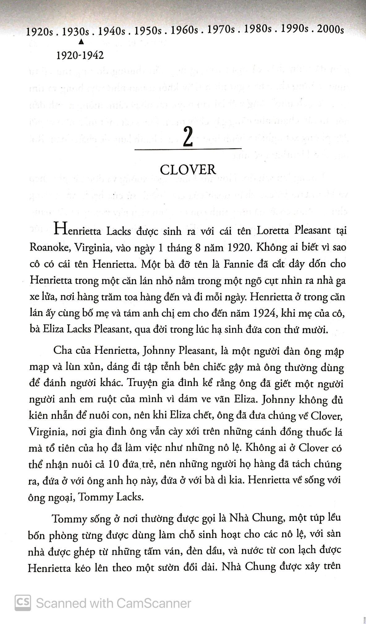 Sách Cuộc Đời Bất Tử Của Henrietta Lacks