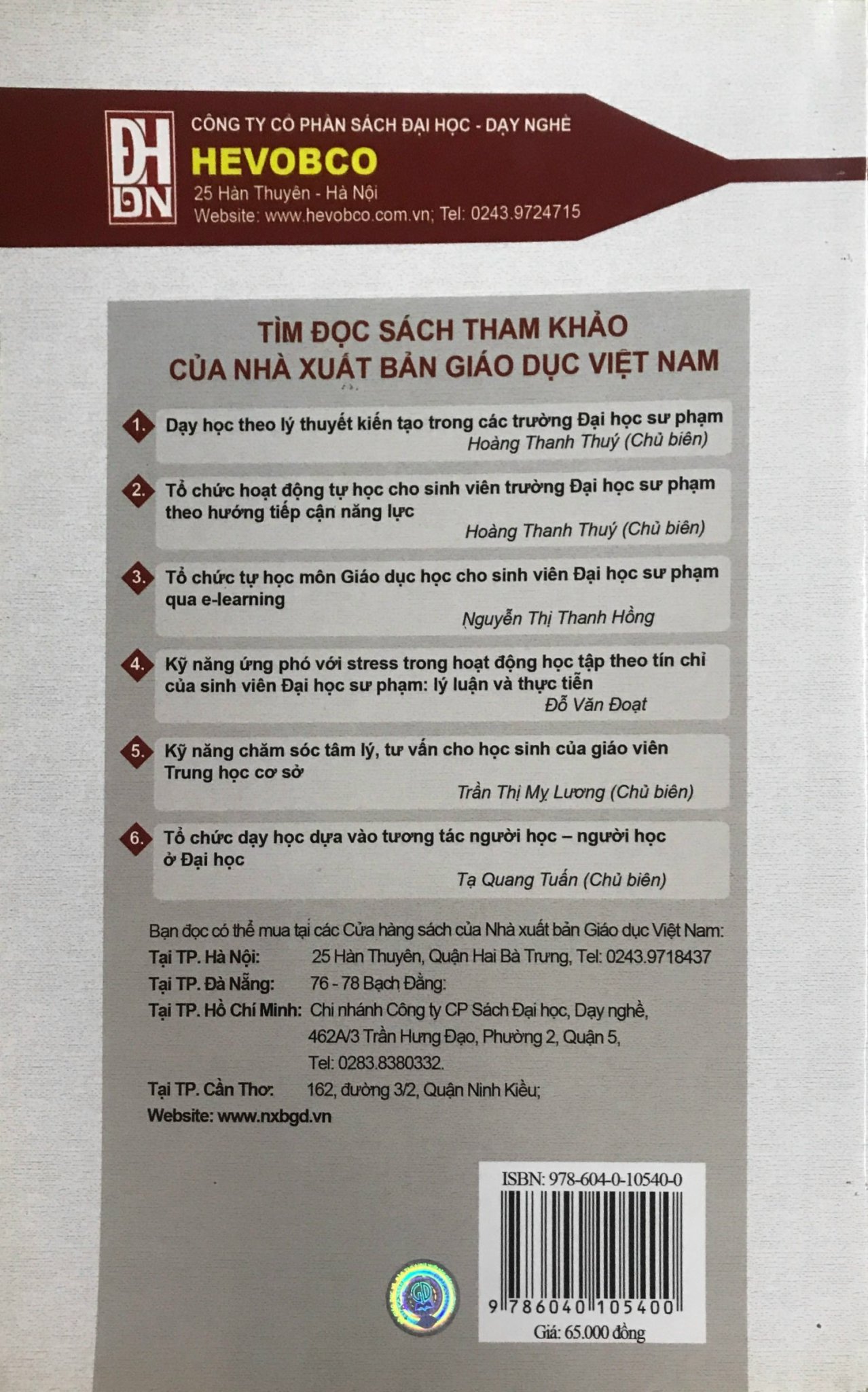 Dạy Học Ở Đại Học Tiếp Cận Khoa Học Giáo Dục Và Tâm Lý Học