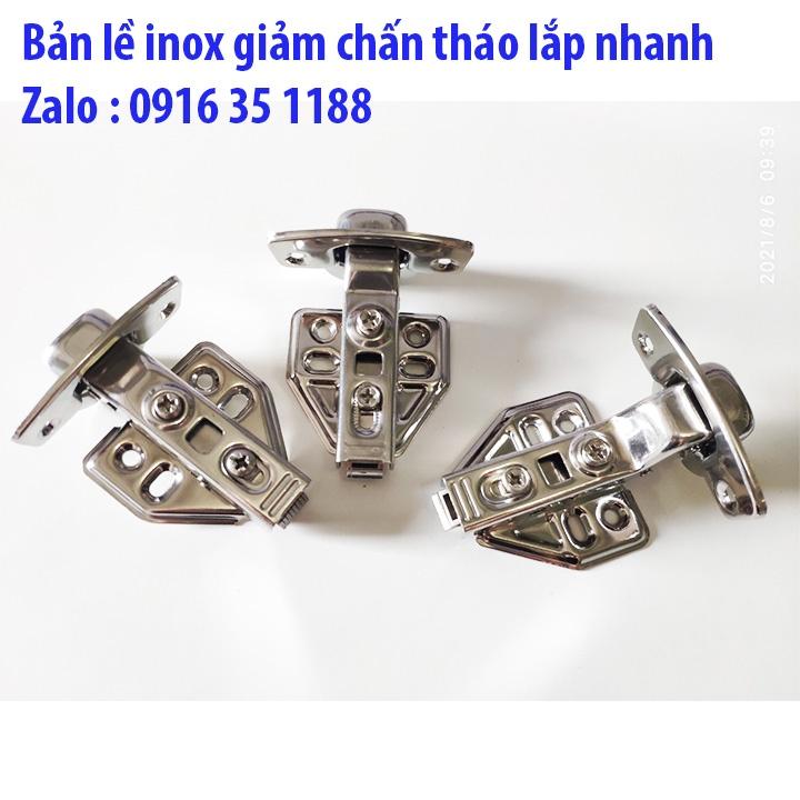 Bản lề Inox Giảm Chấn Tháo Lắp Nhanh BHG