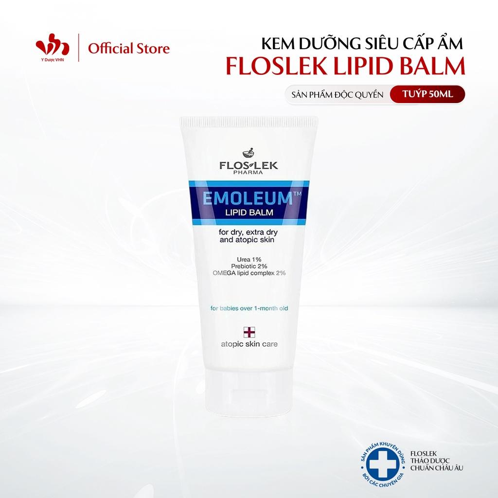 Kem Dưỡng Siêu Cấp Ẩm FLOSLEK Lipid Balm, Ngăn Ngừa Khô Và Bong Tróc, Giúp Làm Dịu, Giảm Ngứa Cho Da 50ml/Tuýp