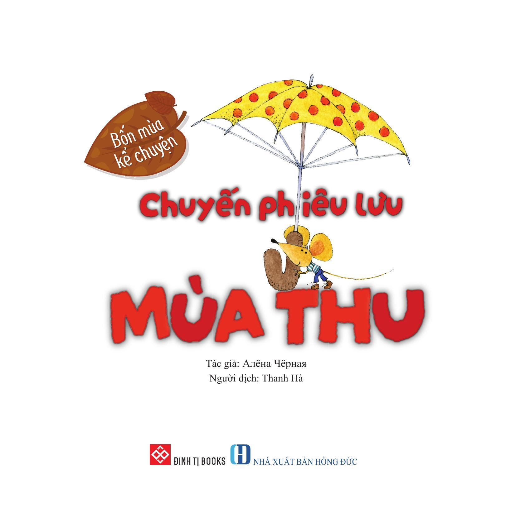 Sách - Bốn Mùa Kể Chuyện - Chuyến Phiêu Lưu Mùa Thu