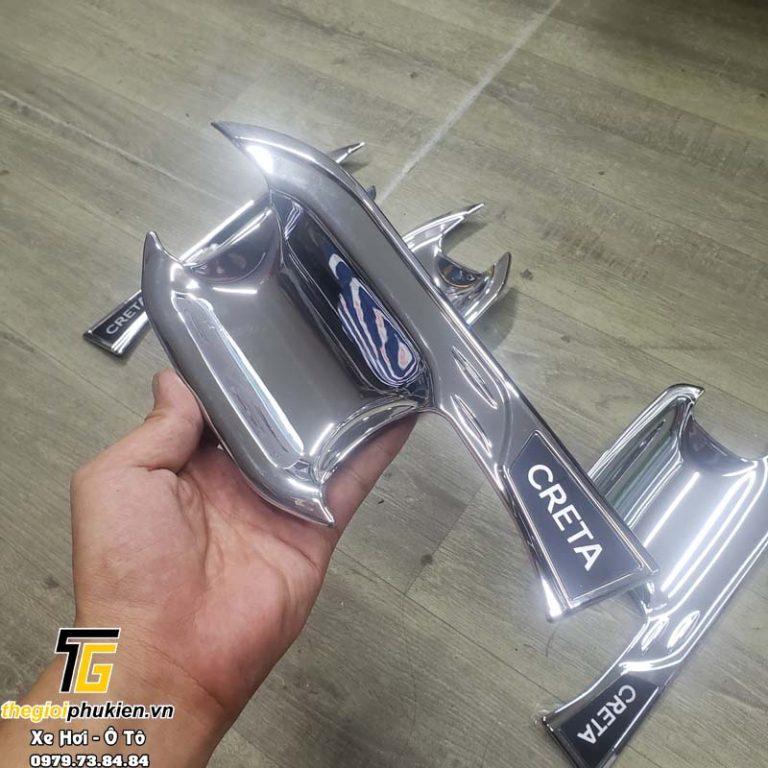 Ốp hõm cửa xe Hyundai Creta mạ Crom