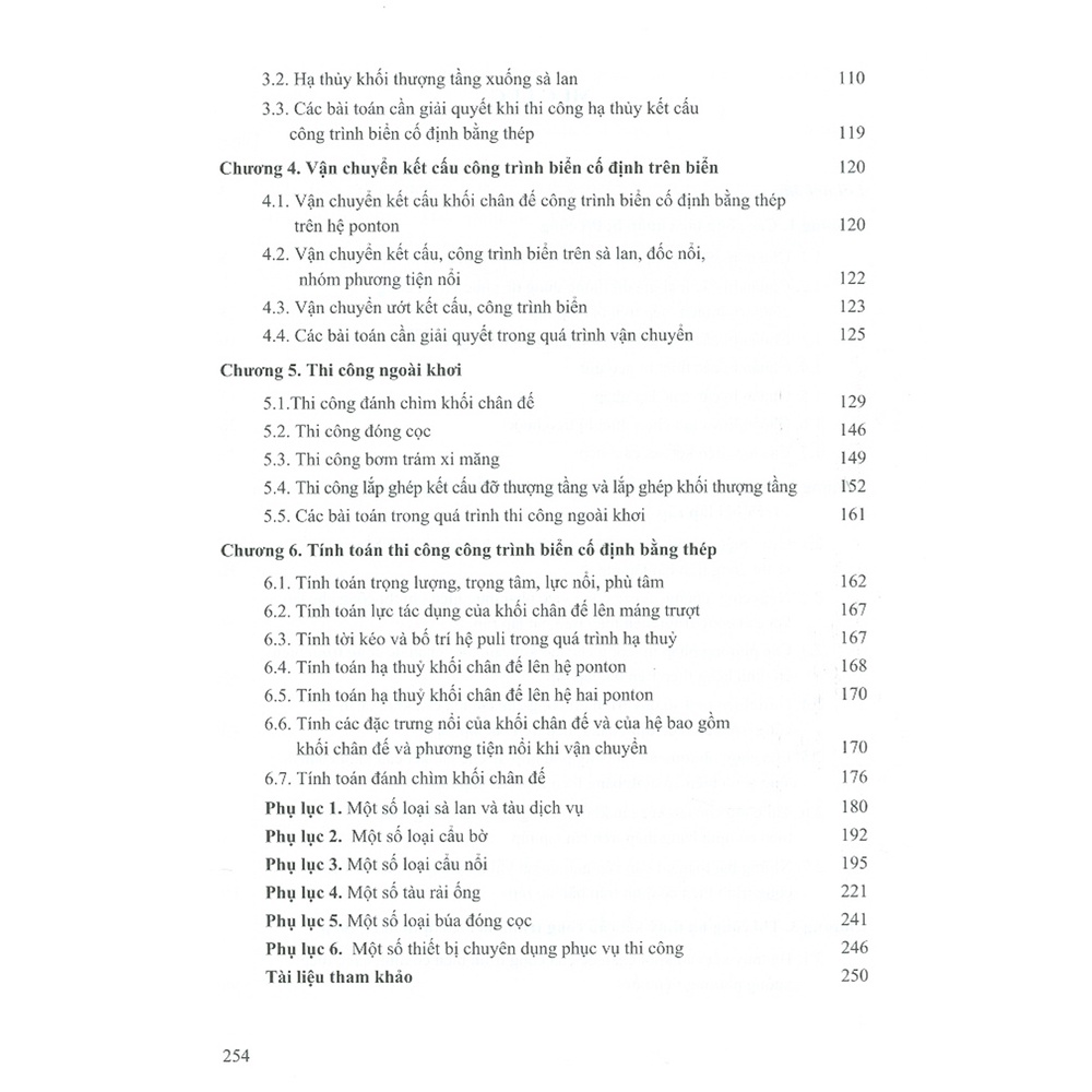 Thi Công Công Trình Biển Cố Định Bằng Thép