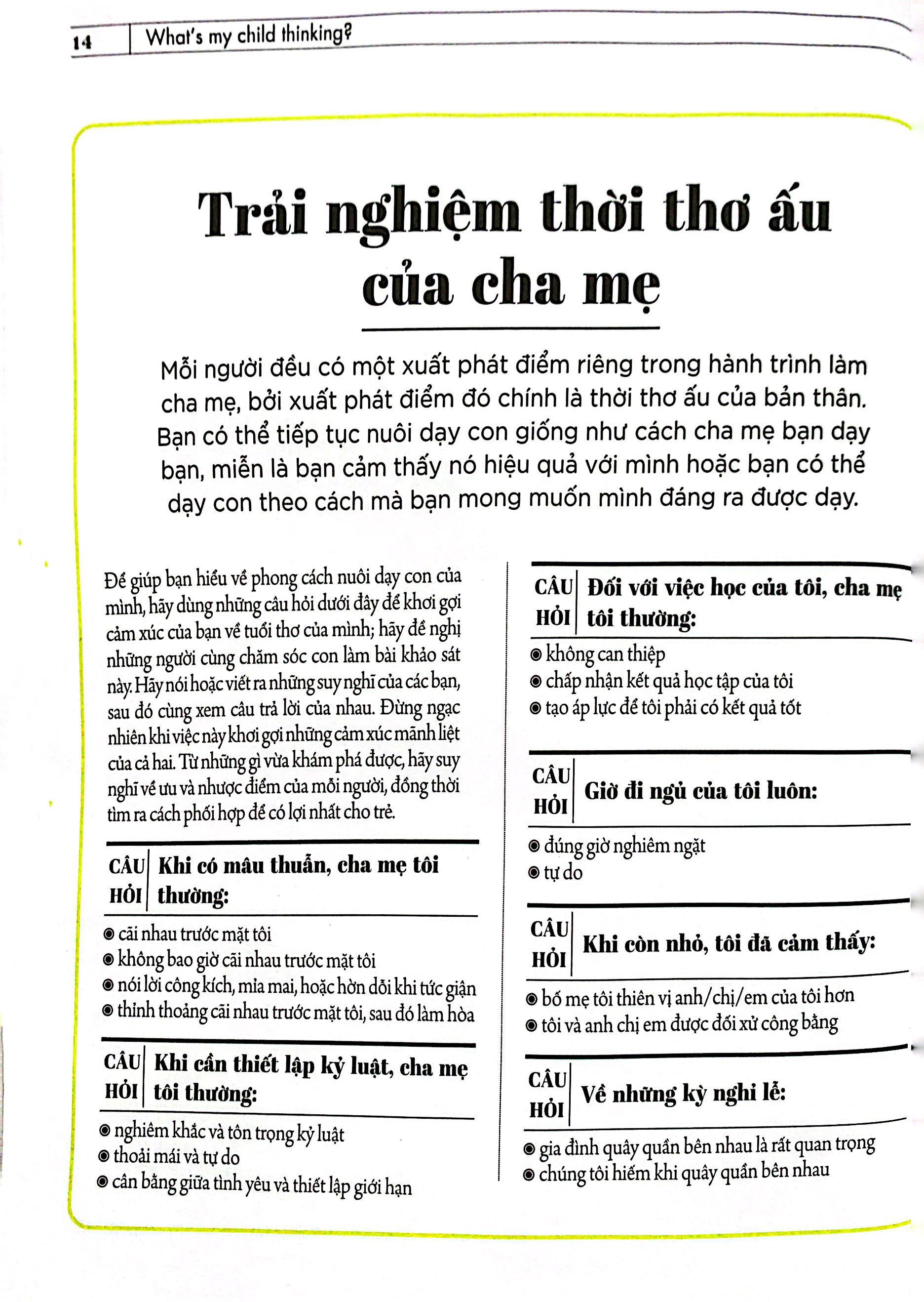 What's My Child Thinking? - Tâm Lý Học Trẻ Em Thực Hành Cho Cha Mẹ Hiện Đại - Tuổi Từ 2 đến 7