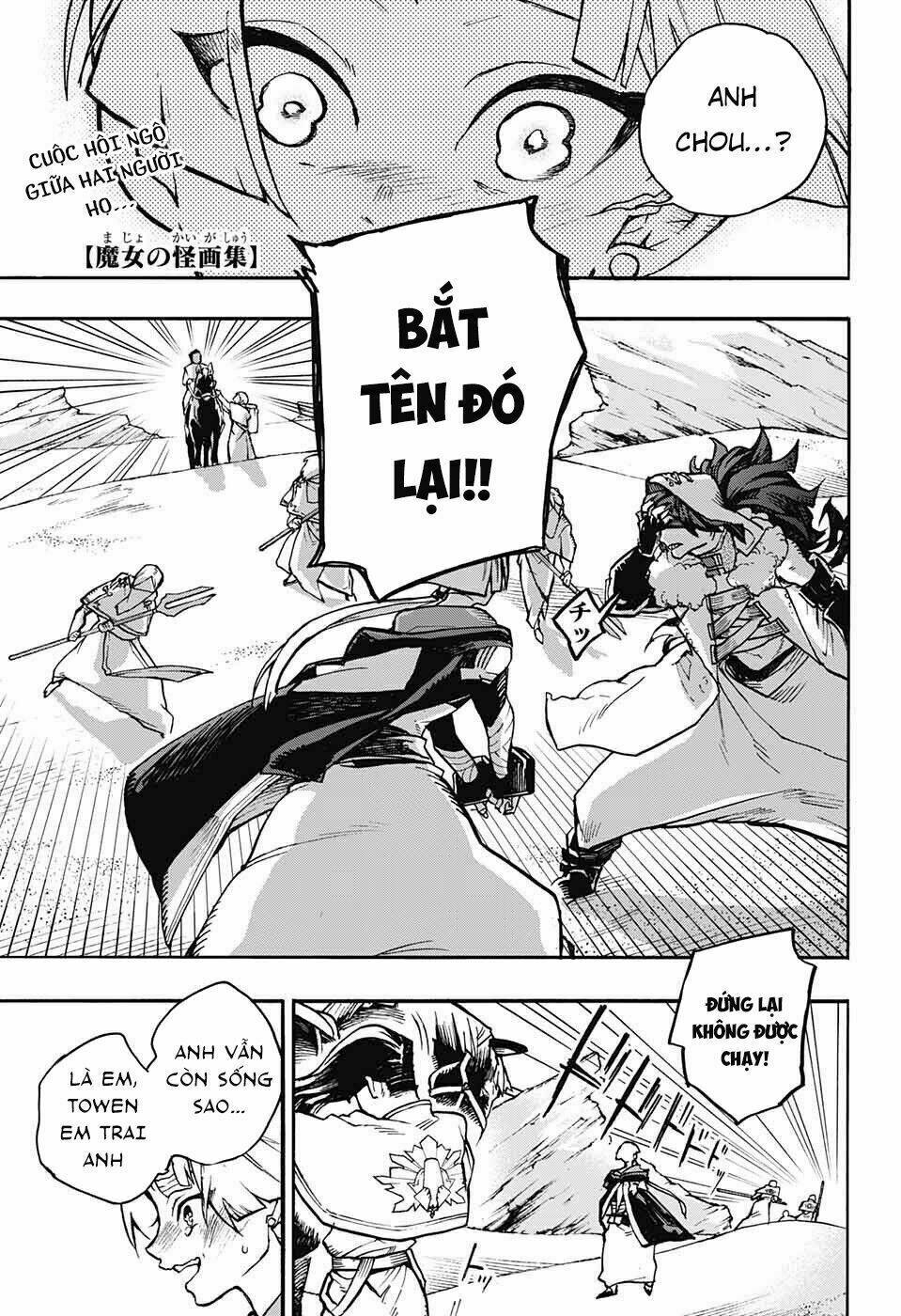 những bức họa quái dị của phù thủy chapter 15 3