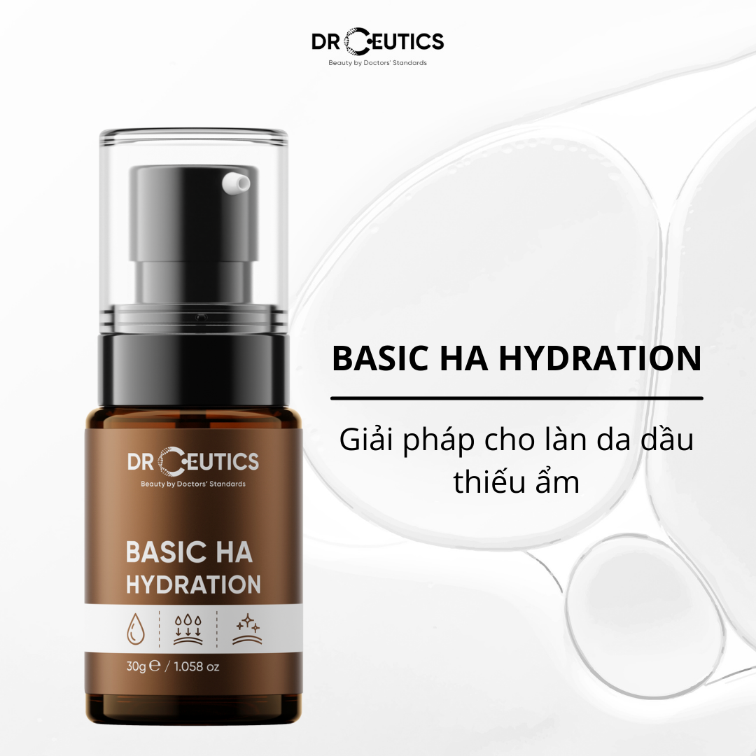 Tinh Chất HA Basic Hydration Drceutics Cho Da Dầu Mụn